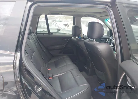 2007 BMW X3 3.0Si z USA, uszkodzony, nr VIN WBXPC93487WF14846